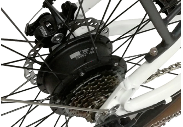LLobe Alu-Elektro-Trekking-Bike Voga Bianco – Bild 7