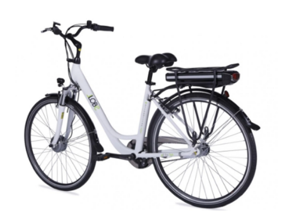 LLobe E-Bike 28" Alu City Bike Metropolitan JOY weiß 36V/10Ah, 3-Gang Shimano. – Bild 2