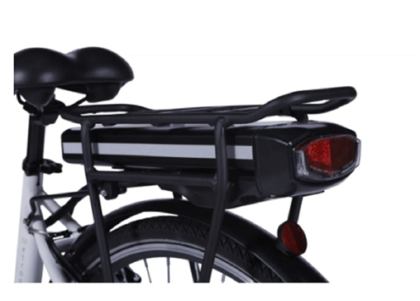 LLobe Metropolitan Joy City-E-Bike 28 Zoll weiß 8 Ah – Bild 5