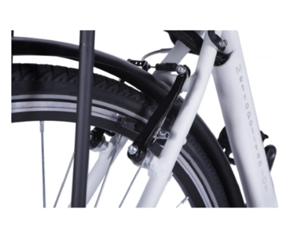 LLobe E-Bike 28" Alu City Bike Metropolitan JOY weiß 36V/10Ah, 3-Gang Shimano. – Bild 7