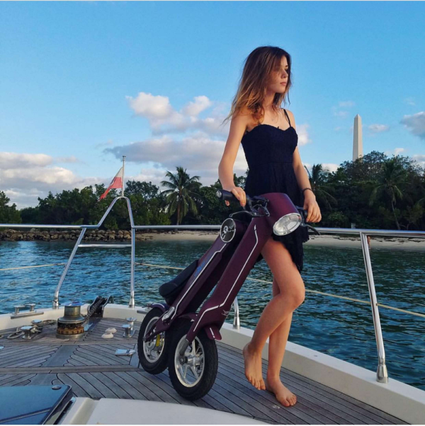 Lehe E-Scooter »K1« Rot. – Bild 2