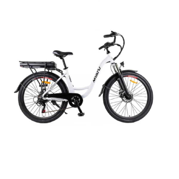 MYATU 26 Zoll Elektrofahrrad für Damen mit Tiefeinsteiger
