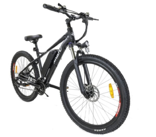Myatu 27,5' E-Mountainbike 36V 8 Ah, Kettenschaltung, Shimano 21-Gang, Getriebemotor 250 W. – Bild 2