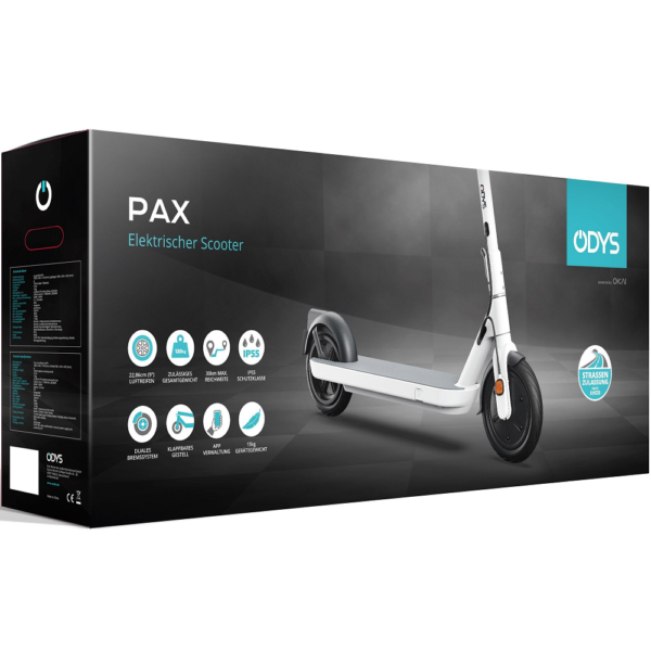 Odys E-Scooter »ODYS PAX«, 300 W – Bild 8