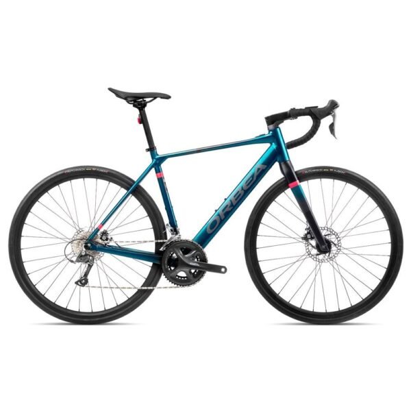 Orbea GAIN D50 Rennrad E-Bike 2023 Borealis Blue (gloss) Black (matt).