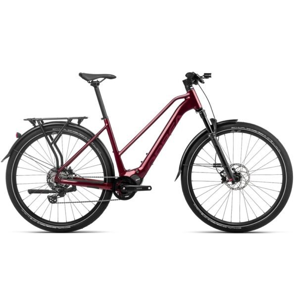 Orbea Kemen MID 30 28 Damen E-Bike 2022 dark red (glänzend-matt).