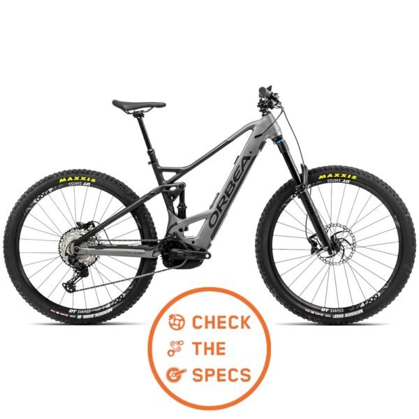Orbea Wild FS H10 625Wh MTB E-Bike 2022 Speed Silver Black A01.