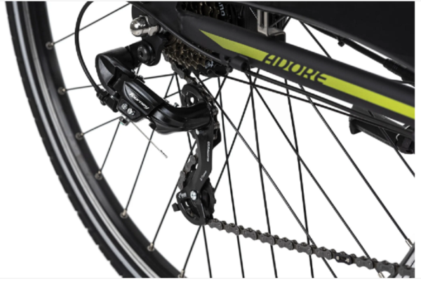 Pedelec E-Bike Cityfahrrad 28'' Adore Versailles schwarz-grün Adore 112E. – Bild 7