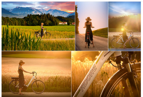 Pedelec E-Bike Cityfahrrad 28'' Adore Versailles weiß-grün Adore 111E. – Bild 7