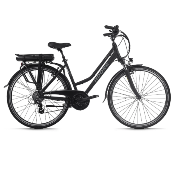 Pedelec E-Bike Damen Cityrad 28'' Adore Marseille schwarz Adore 115E.