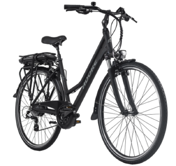 Pedelec E-Bike Damen Cityrad 28'' Adore Marseille schwarz Adore 115E. – Bild 3