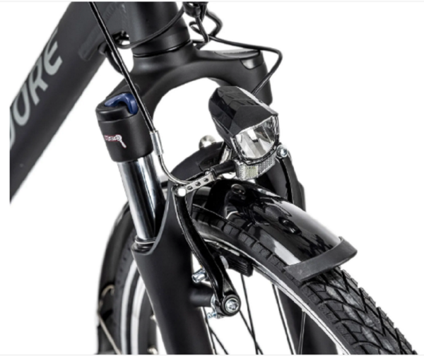 Pedelec E-Bike Herren Cityrad 28'' Adore Marseille schwarz Adore 114E. – Bild 6