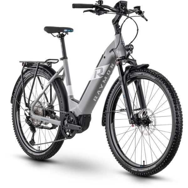 Raymon CrossRay E 8.0 Wave grau/weiß. – Bild 3