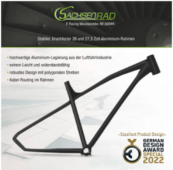 SachsenRAD E-Mountainbike RR Crosstourer 36V 10Ah 27,5 Zoll. – Bild 8
