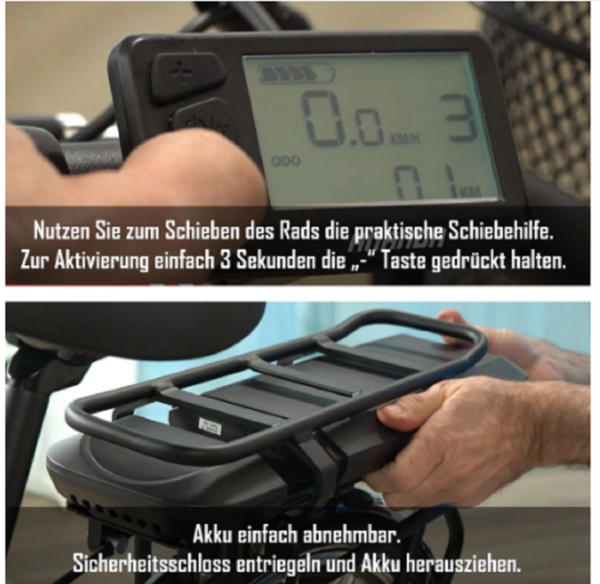 Telefunken E-Bike 28 Zoll Citybike Pedelec 7-Gang – Bild 4