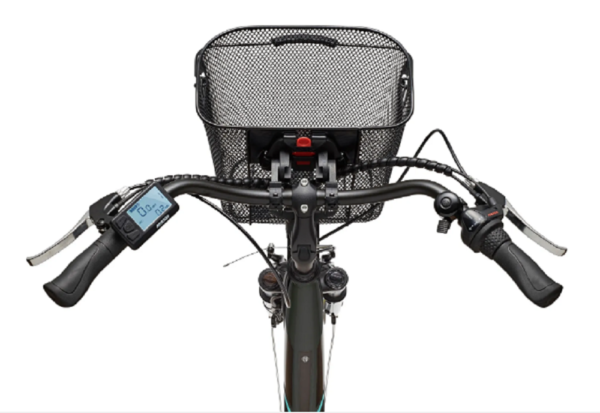 Telefunken RC830 City E-Bike, 3 Gang Shimano Nabenschaltung, Vorderradmotor, anthrazit. – Bild 3
