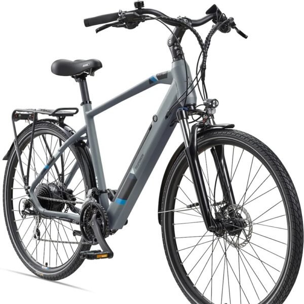 Telefunken XC941 Trekking Herren E-Bike, 24 Gang Shimano Kettenschaltung, granit. – Bild 2