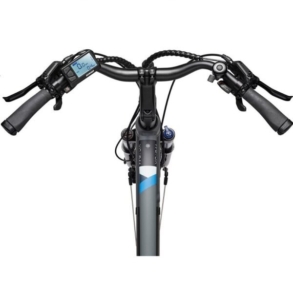 Telefunken XC941 Trekking Herren E-Bike, 24 Gang Shimano Kettenschaltung, granit. – Bild 3