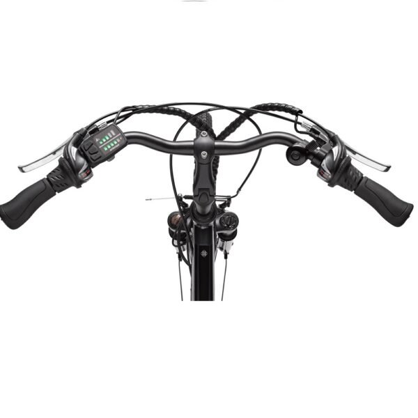 Telefunken XT480 Trekking Damen E-Bike, 21 Gang Shimano Kettenschaltung, anthrazit. – Bild 2